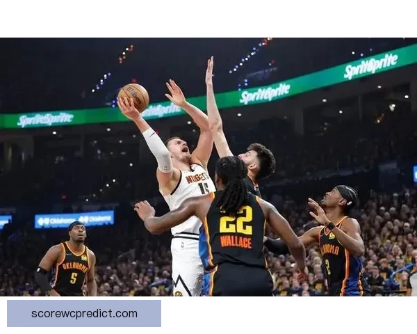 掘金逆转勇士迎6连胜 约基奇穆雷联手发力 双波空砍46分无力回天